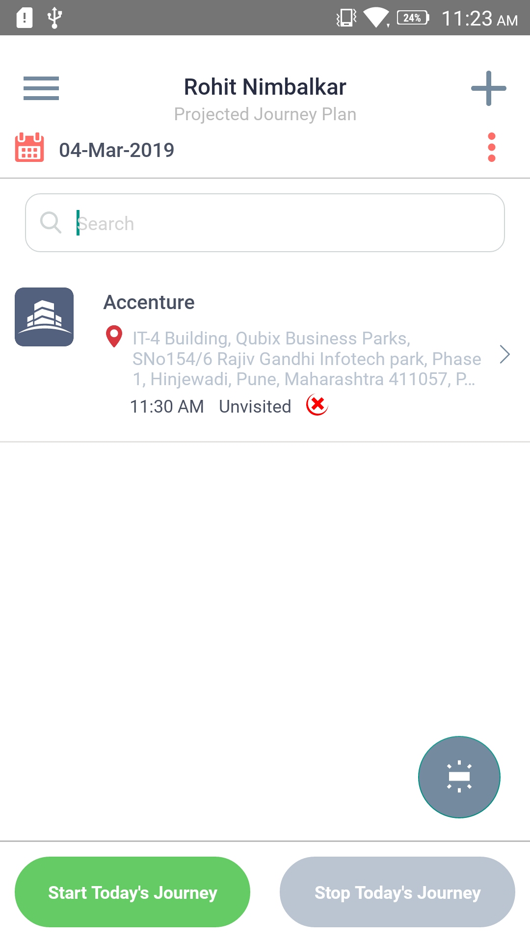 TradePartners&trade; saves time by allowing one-touch Sales Tracking System
