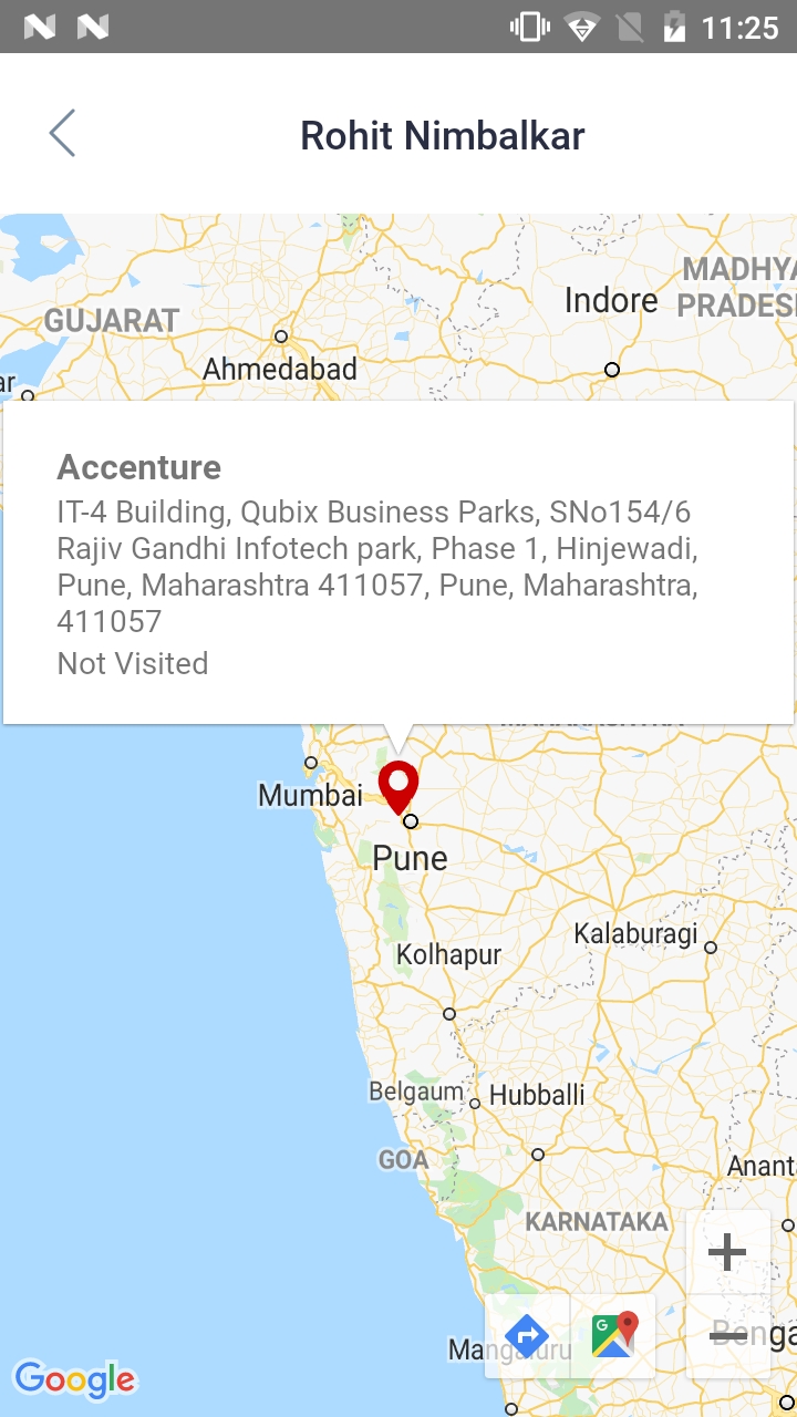 One touch Sales Tracking System